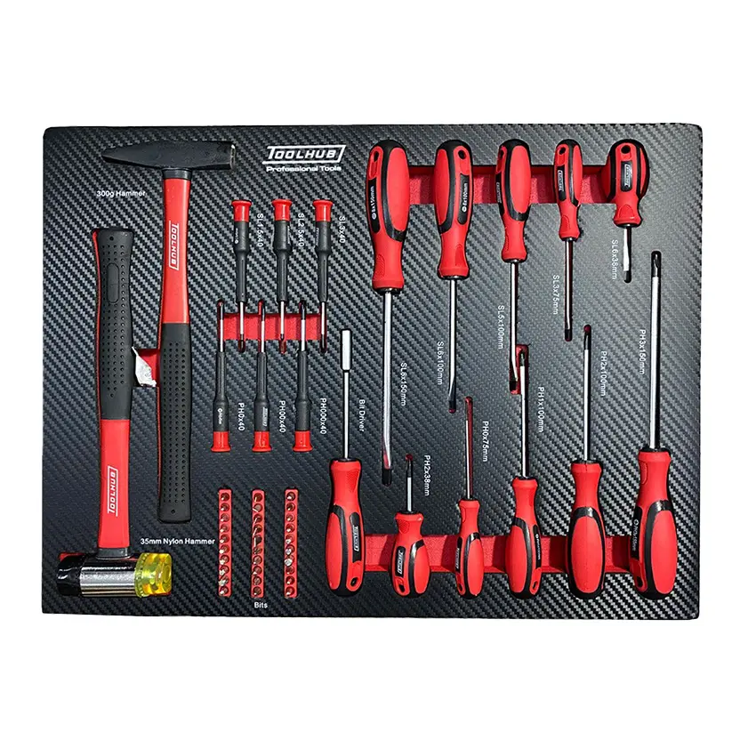 Módulo em EVA para Chaves de Fendas e Martelo TOOLHUB