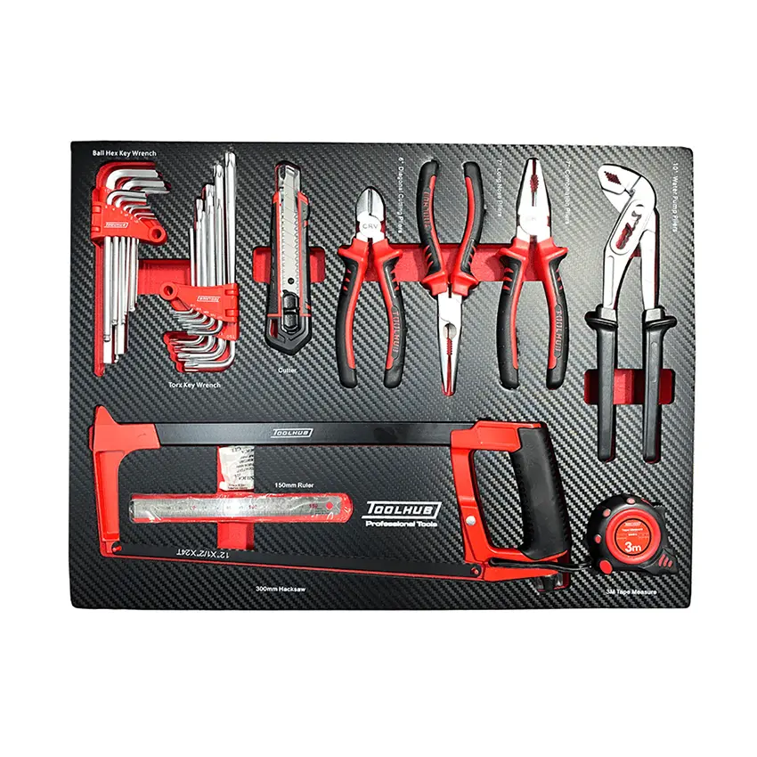 Módulo em EVA TOOLHUB para Alicates, Serra, Chaves Allen e Torx