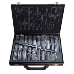 Jogo de Brocas Helicoidais TOOLHUB 4341 170 Peças HSS