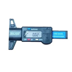 Medidor Digital de Desgaste de Pneus TOOLHUB Precisão Digital Leitura Rápida
