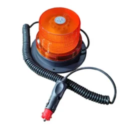 Pirilampo Rotativo LED Intermitente TOOLHUB 12/24V Base Magnética