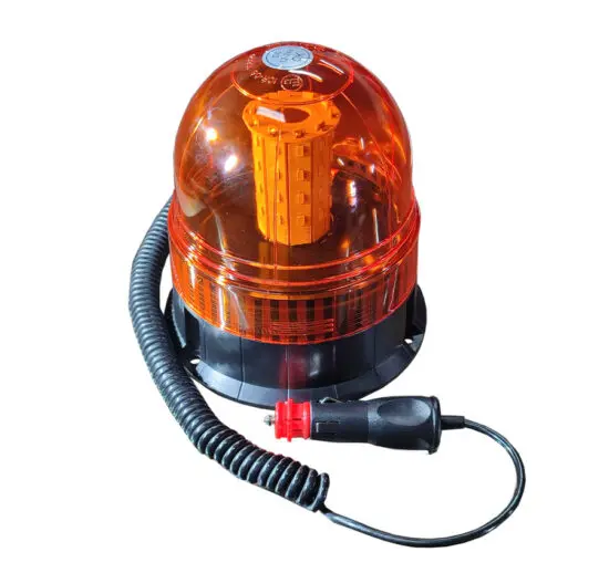 Pirilampo LED Intermitente TOOLHUB 12/24V Base Magnética e Pernos