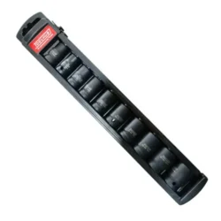 Jogo de Chaves de Caixa de Impacto Curtas TOOLHUB 1/2″ 6 Faces 10 Peças