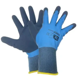 Luvas de Trabalho Impermeáveis Revestidas a Látex TOOLHUB 12 Pares