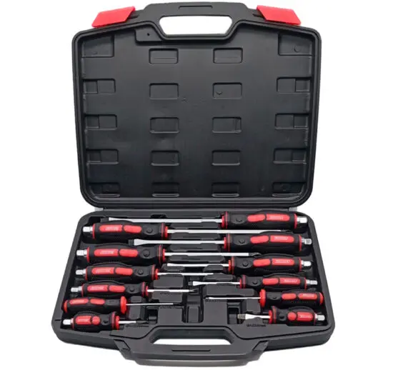 Chaves de Fendas de Impacto 12 Peças TOOLHUB