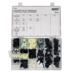 Conjunto de Grampos de Nylon para Carroçaria BMW TOOLHUB 160 Peças
