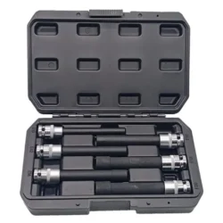Jogo de Chaves de Caixa Longas TORX – 1/2″ DR E10, E12, E14, E16, E18, E20 TOOLHUB