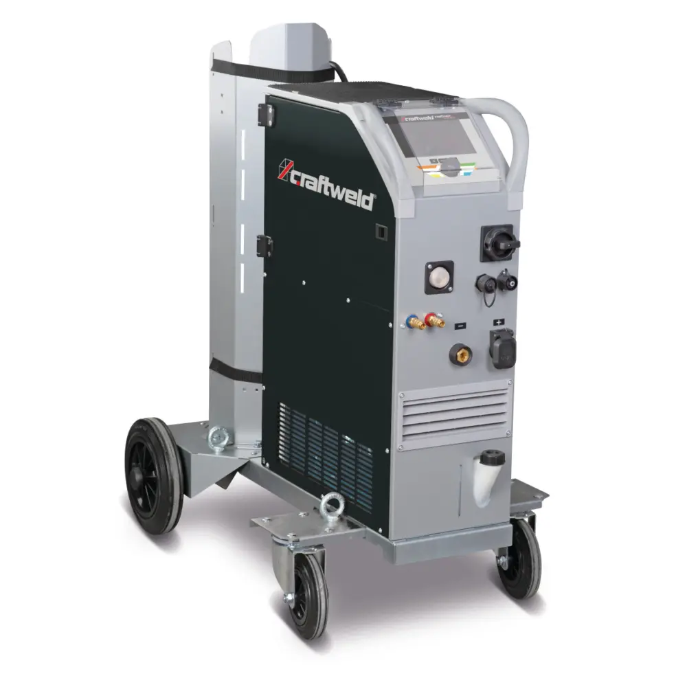 Máquina de Soldar MIG/MAG C.RAFTWELD CRAFT-PULSE FOCUS 300 W 0.8 / 1.0 Profi C/ Tampa de Painel de Controlo