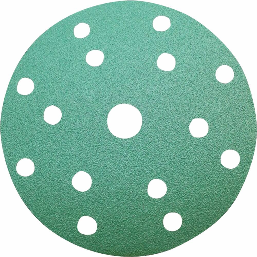 Discos Abrasivos de Velcro STORM GR80 150mm 15 Furos (Lote de 100 unidades)