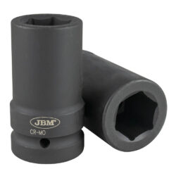 Chave de Caixa de Impacto Longa JBM 1 Polegada 28 mm