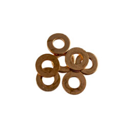 Bolsa de 50 Arandelas de Cobre para Injetores JBM 15,5 x 7,5 x 2,0mm