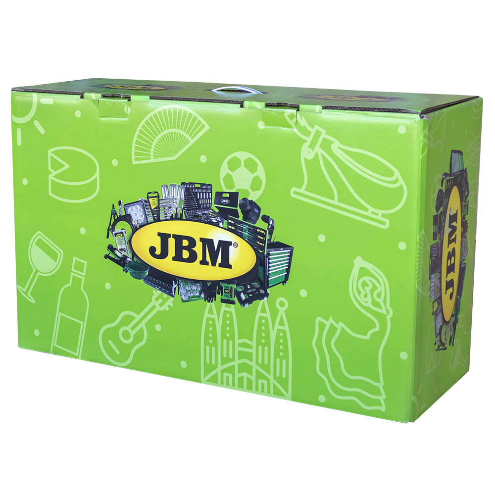 Caixa de Cartão Verde Promo JBM 80x28x49cm