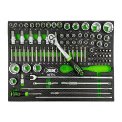 Módulo EVA de Chaves de Caixa Hexagonais JBM 1/2″ 89 Peças - Image 2