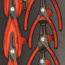 Módulo de Espuma KNIPEX Alicates de Freios 8 Peças 395x178x32mm