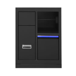 Móvel de Oficina JBM com 3 Gavetas e Porta-Bobinas de Papel