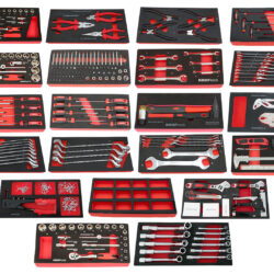 Carro de Ferramentas KROFTOOLS 14 Gavetas 353 Peças - Image 2