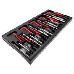 Kit de Reparação de Roscas KROFTOOLS M5-M12 131 Peças - Image 4