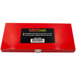 Kit de Reparação de Roscas KROFTOOLS M5-M12 131 Peças - Image 6