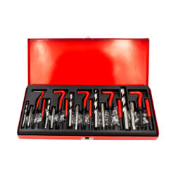 Kit de Reparação de Roscas KROFTOOLS M5-M12 131 Peças
