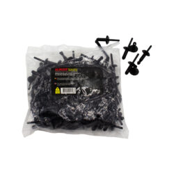 Rebites Plásticos KROFTOOLS 100 Peças