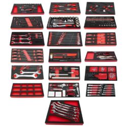 Carro de Ferramentas KROFTOOLS 14 Gavetas 327 Peças com Organização Profissional - Image 2