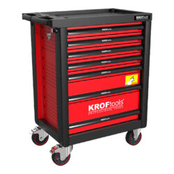 Carro de Ferramentas Vermelho KROFTOOLS 7 Gavetas 352 Peças - Image 3