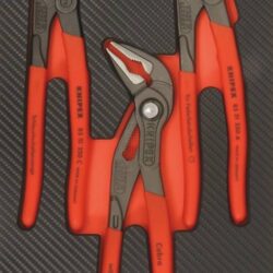 Módulo de Espuma KNIPEX Alicates Cobra e Braçadeiras 3 Peças