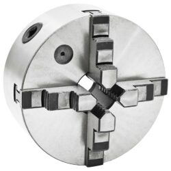 BUCHA TORNO AUTOCENTRANTE POWERED 4 GRAMPOS 160MM AÇO