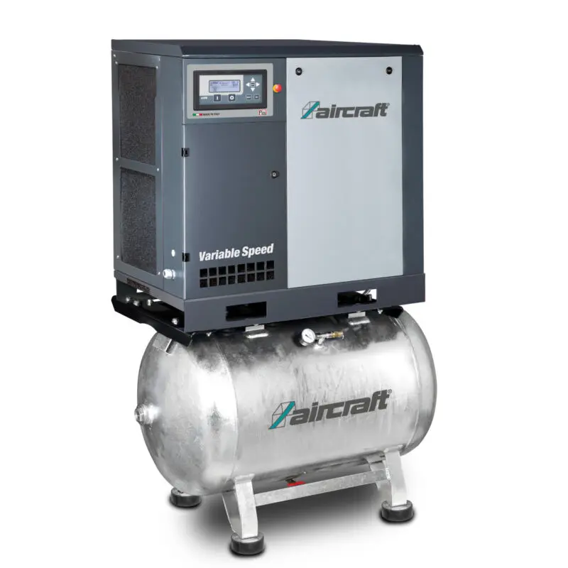 Compressor de Parafuso AIRCRAFT A-K-MAX 7,5-08-270F 7.5 kW 8 bar 270 kg