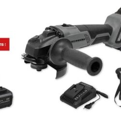 Pack Rebarbadora Brushless SCHNEIDER 125mm 20V 5Ah + 4Ah