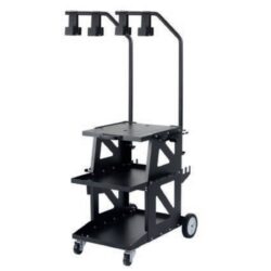 SUPORTE P/ SPOTTER DUPLO ACO ALUMINIO PSM650D POWERED