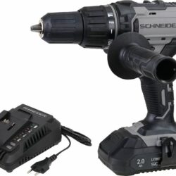 Berbequim Aparafusador de Percussão SCHNEIDER 20V 50Nm com 1 Bateria 2Ah