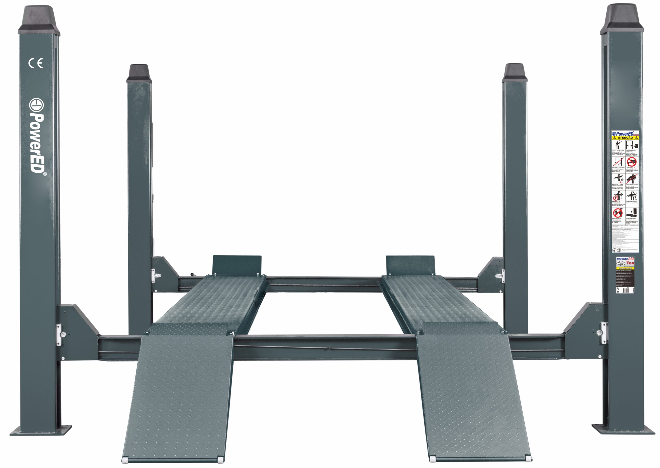 Elevador 4 Colunas 4.5T PA4L45 POWERED 400V Elevador 4 Colunas 4.5T PA4L45 POWERED 400V