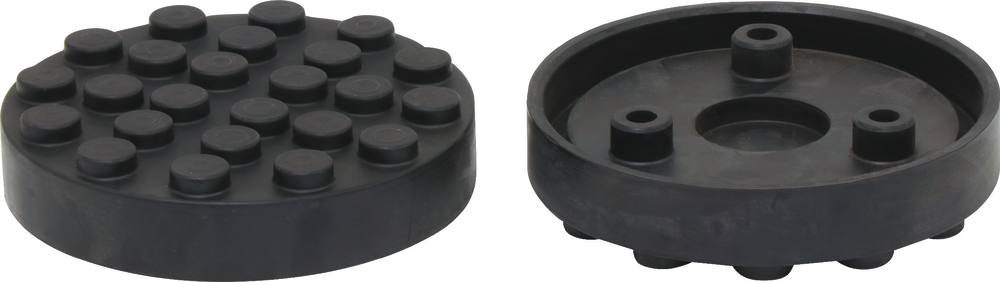 Cabeço de Borracha Redondo COMPAC Ø 110/120mm Espesso para Macaco Hidropneumático