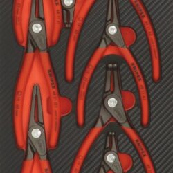 Módulo de Espuma KNIPEX Alicates de Freios 8 Peças 402x189x32mm