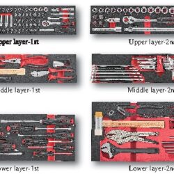 Caixa de Ferramentas FORCE 50235-187 187 Peças