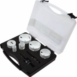 Jogo de Serras Craneanas Bimetal DIAGER 8% Cobalto 22-76mm - 8 Peças