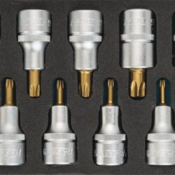 Módulo de Espuma HAZET 9 Chaves de Caixa Torx 172x114mm