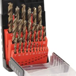 Jogo de 25 Brocas HSS Cobalto DRAKKAR 1 a 13mm em Caixa PVC - Image 2