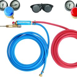 Kit de Maçarico Oxy-Gás com Tubos e Redutores