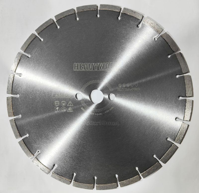 Disco Diamantado Laser HEAVYWARE EXTRA-PRO 350x10mm para Betão