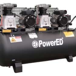 Compressor POWERED PWB270M AIR 270 L 2 × 3 HP 230 V