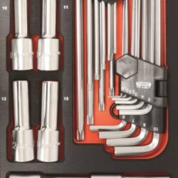 Módulo de Ferramentas DRAKKAR 31 Peças 395x178x32mm