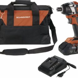 Chave de Impacto Brushless SCHNEIDER 20V 200/350Nm com 1 Bateria 2Ah