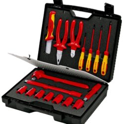Mala de Ferramentas Isoladas KNIPEX 1000V 17 Peças
