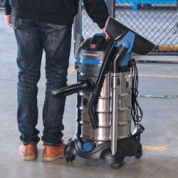 Aspirador de Água e Pó SCHNEIDER 30 L 220-240 V 1200 W Inox - Image 4
