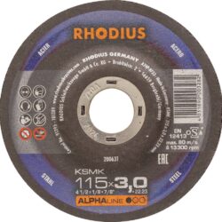 Lote de 25 Discos de Corte Aço 115x3x22mm