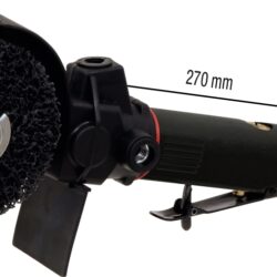 Escova Pneumática Multiusos DRAKKAR 11 Peças 1/4″ 270mm - Image 4