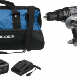 Pack SCHNEIDER 20V Berbequim 50Nm + Chave de Impacto 650Nm + 2 Baterias
