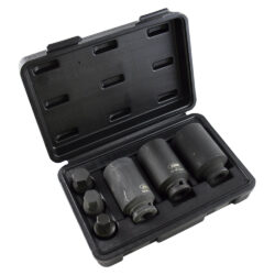 Conjunto de 6 Chaves de Caixa e Pontas Hexagonais de Impacto JBM 1/2 Polegadas - Image 2